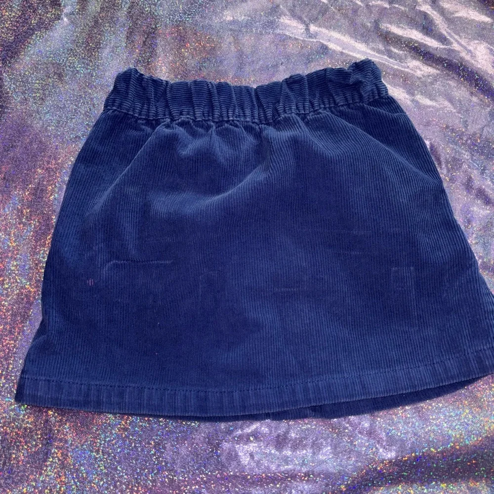 Mini Boden Button Front Corduroy Skirt - Picture 7 of 10